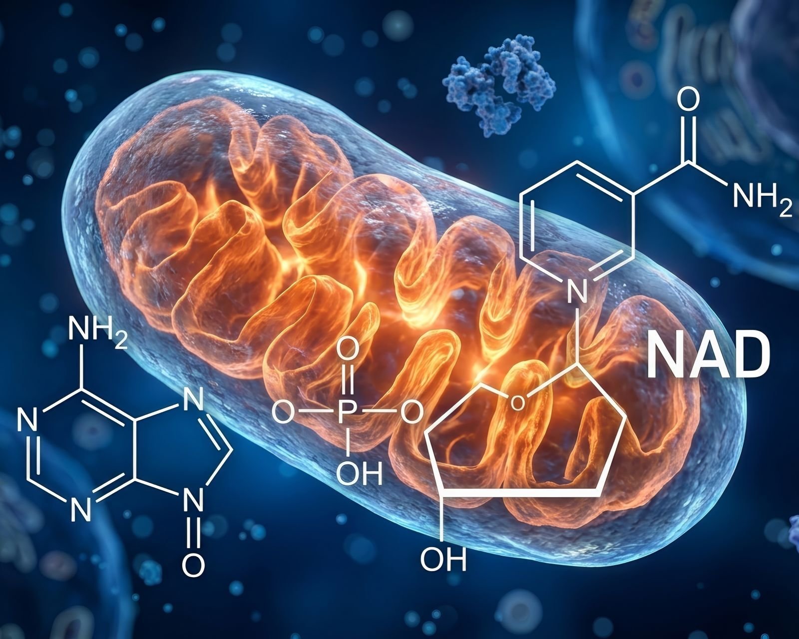 NAD+-mitochondria